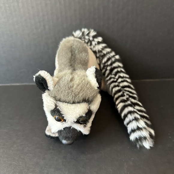 SOS Save our Space Ring Tailed Lemur 2003 Stuffed Animal/Plush 12" CLEAN-VTG - Picture 7 of 12